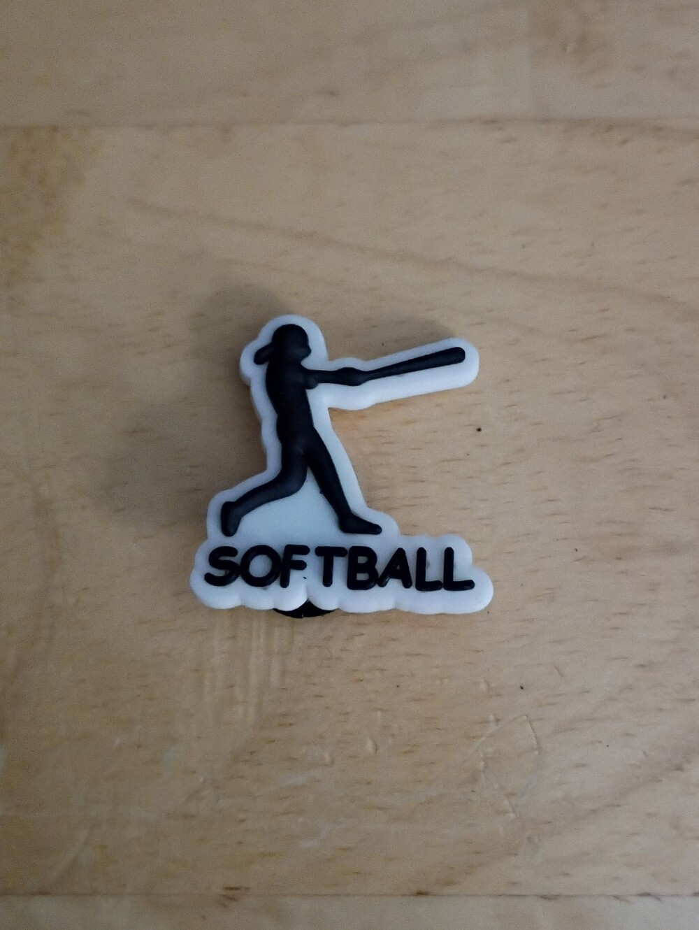 10 for $10 Jibbitz Croc Charms - Softball Sports Player w/ Bat 2 - New Charm